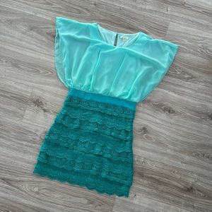 Beautiful Francesca’s dress for semi casual occasion.